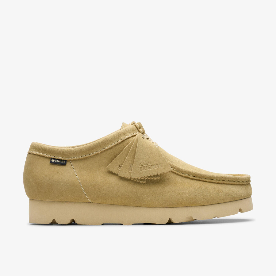 wallabee gore-tex - zamsz klonowy