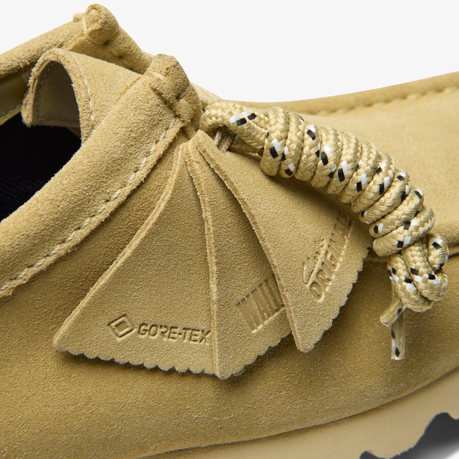 wallabee gore-tex - zamsz klonowy