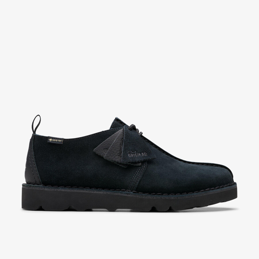 desert trek gore-tex - czarny zamsz