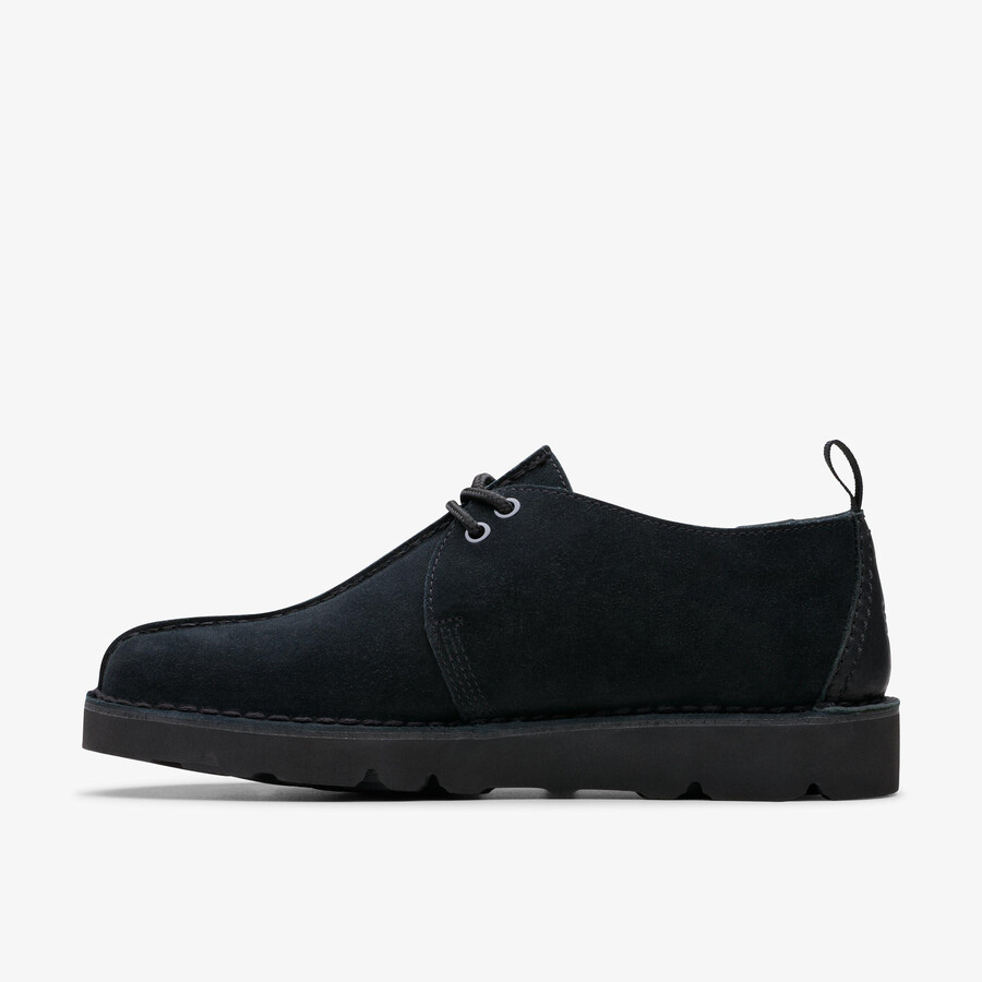 desert trek gore-tex - czarny zamsz