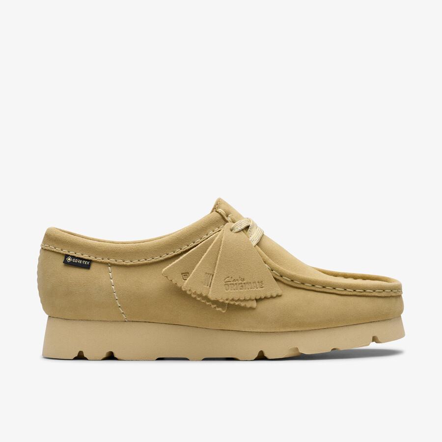 wallabee gore-tex - zamsz klonowy
