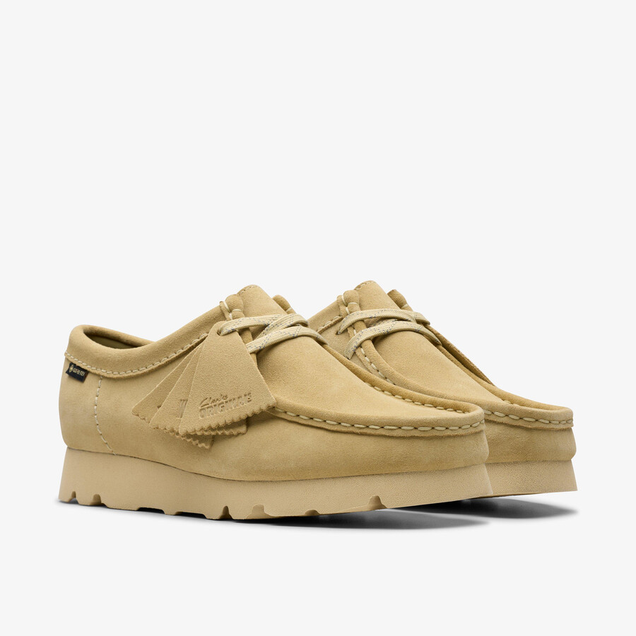 wallabee gore-tex - zamsz klonowy