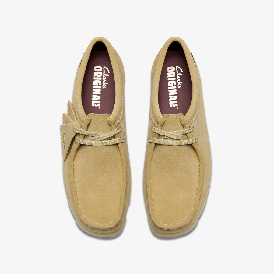 wallabee gore-tex - zamsz klonowy