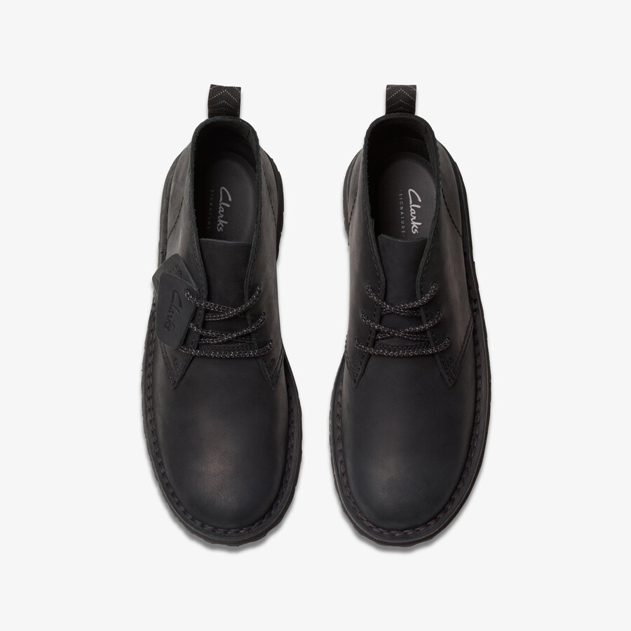 buty solsbury desert – czarna skóra