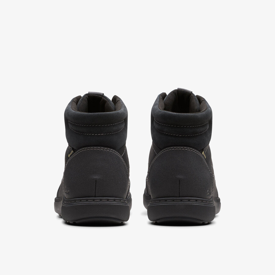 mapstone hi gore-tex - czarna skóra z ciepłą podszewką