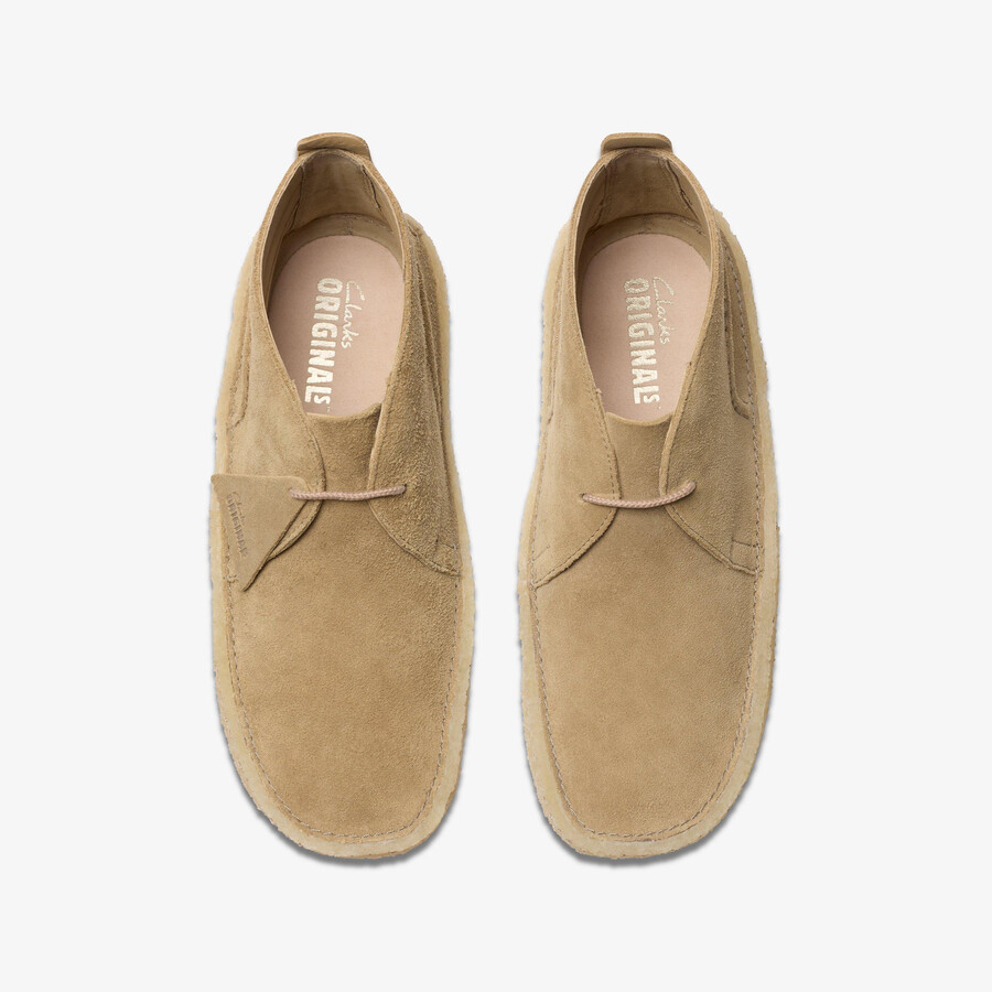desert rain - ciemny sand suede