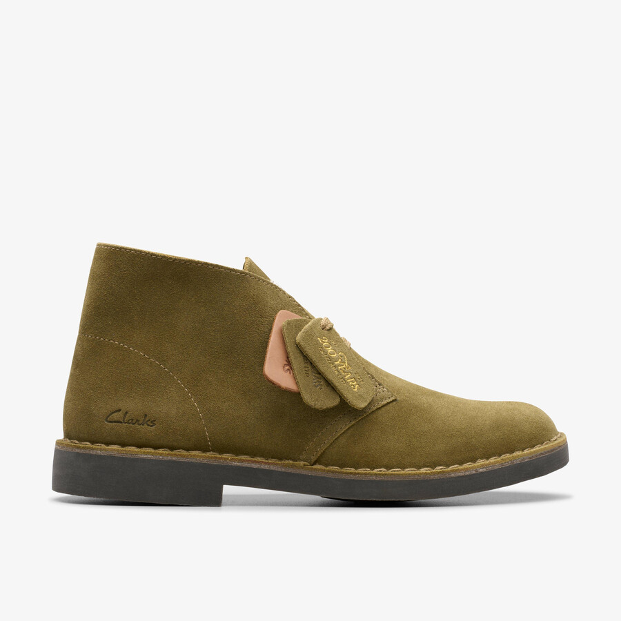 buty desert boot evo - zamsz oliwkowy
