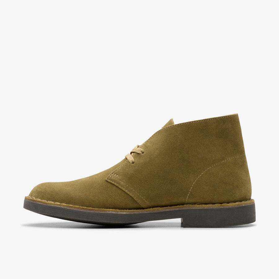 buty desert boot evo - zamsz oliwkowy