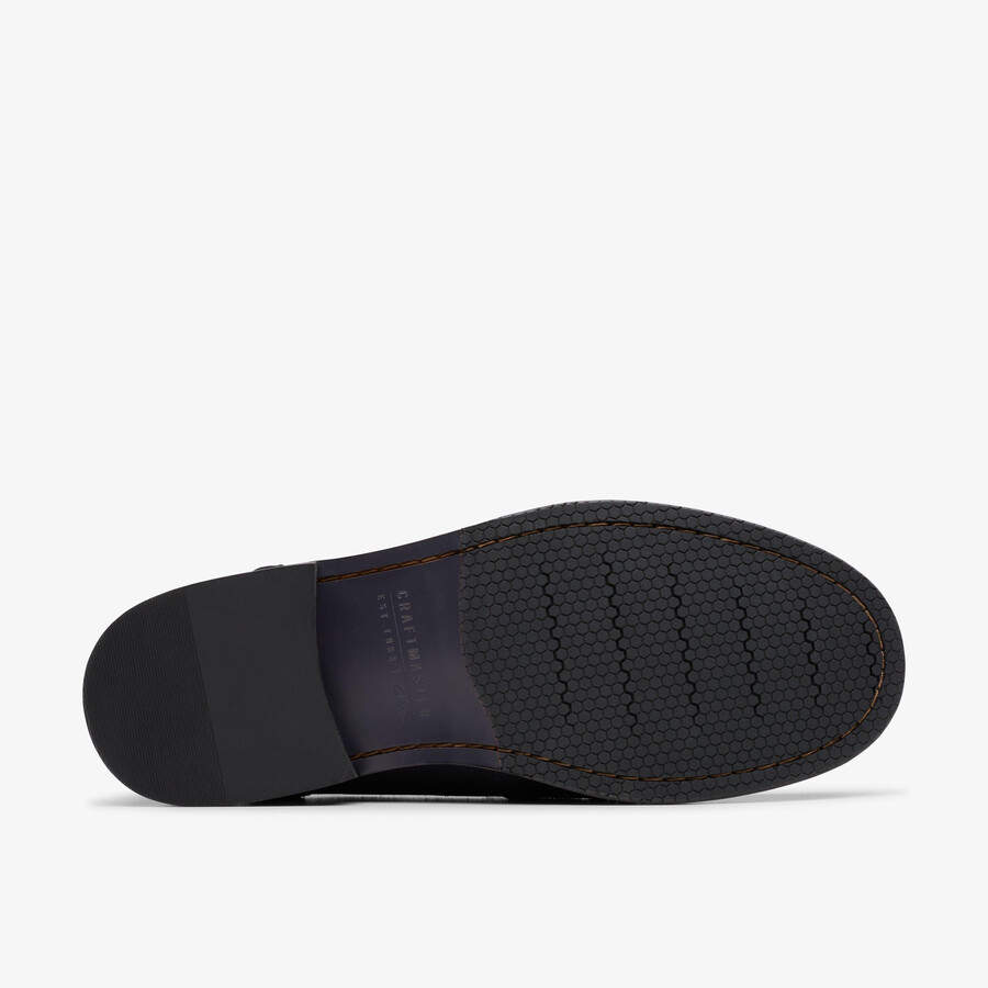 craft arlo step - granatowy zamsz