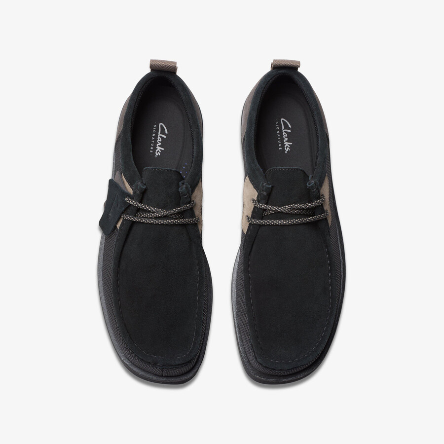 wallabee ftr 2 lo - czarna kombinacja