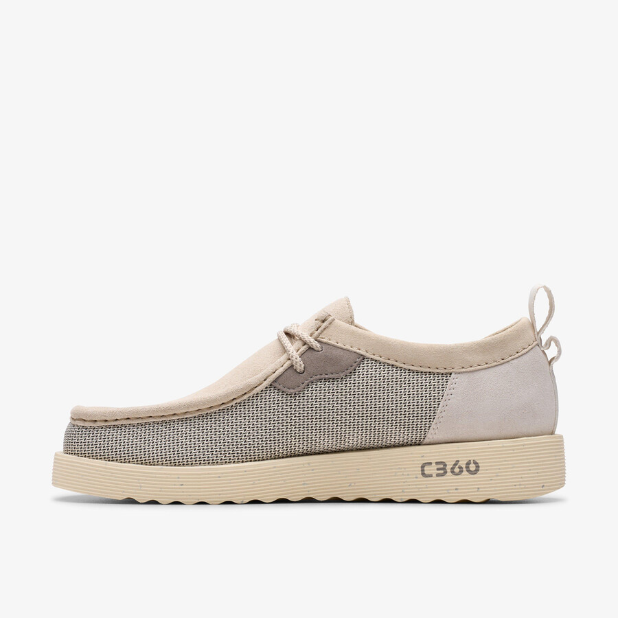 wallabee ftr 2 lo - biała kombinacja