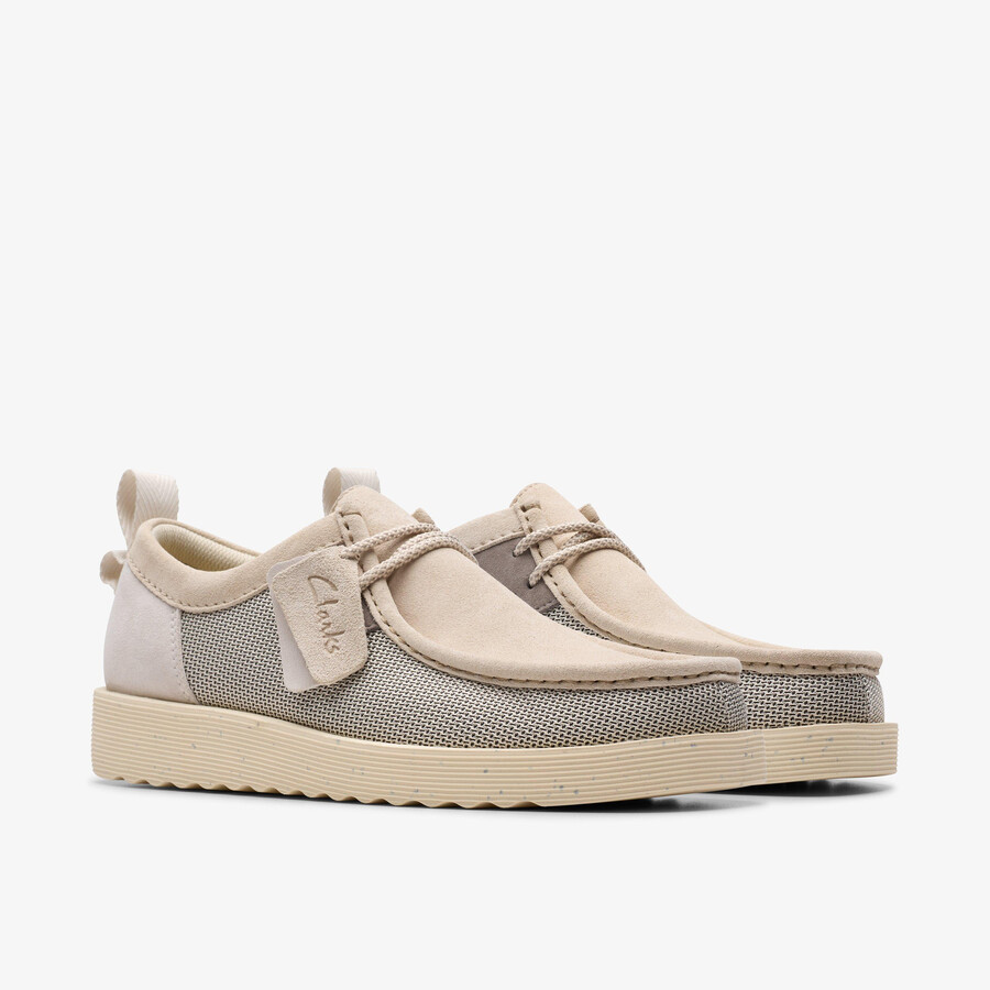 wallabee ftr 2 lo - biała kombinacja