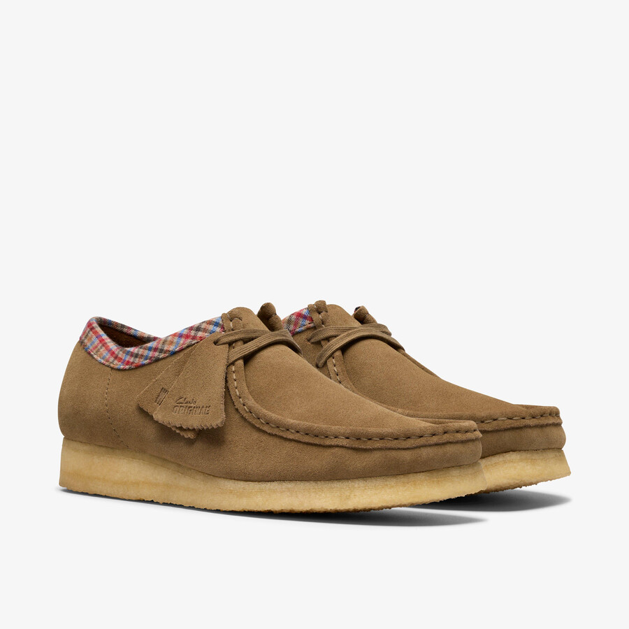 wallabee - kombinacja ciemnego taupe