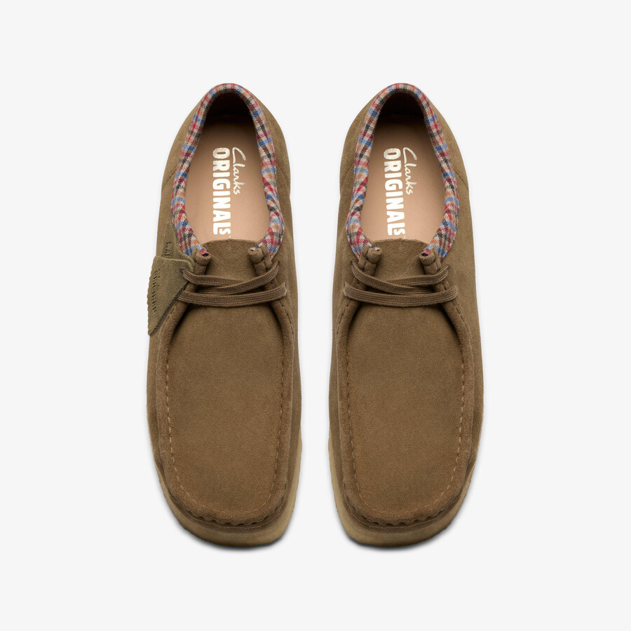 wallabee - kombinacja ciemnego taupe