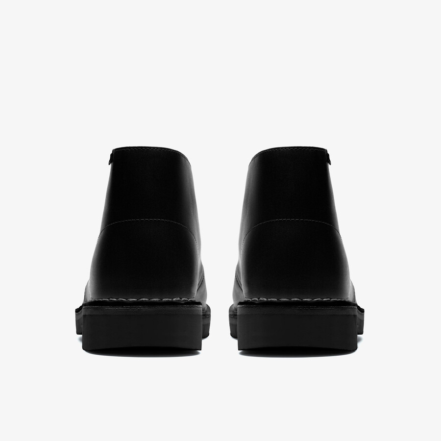 buty pustynne gore-tex - czarna skóra