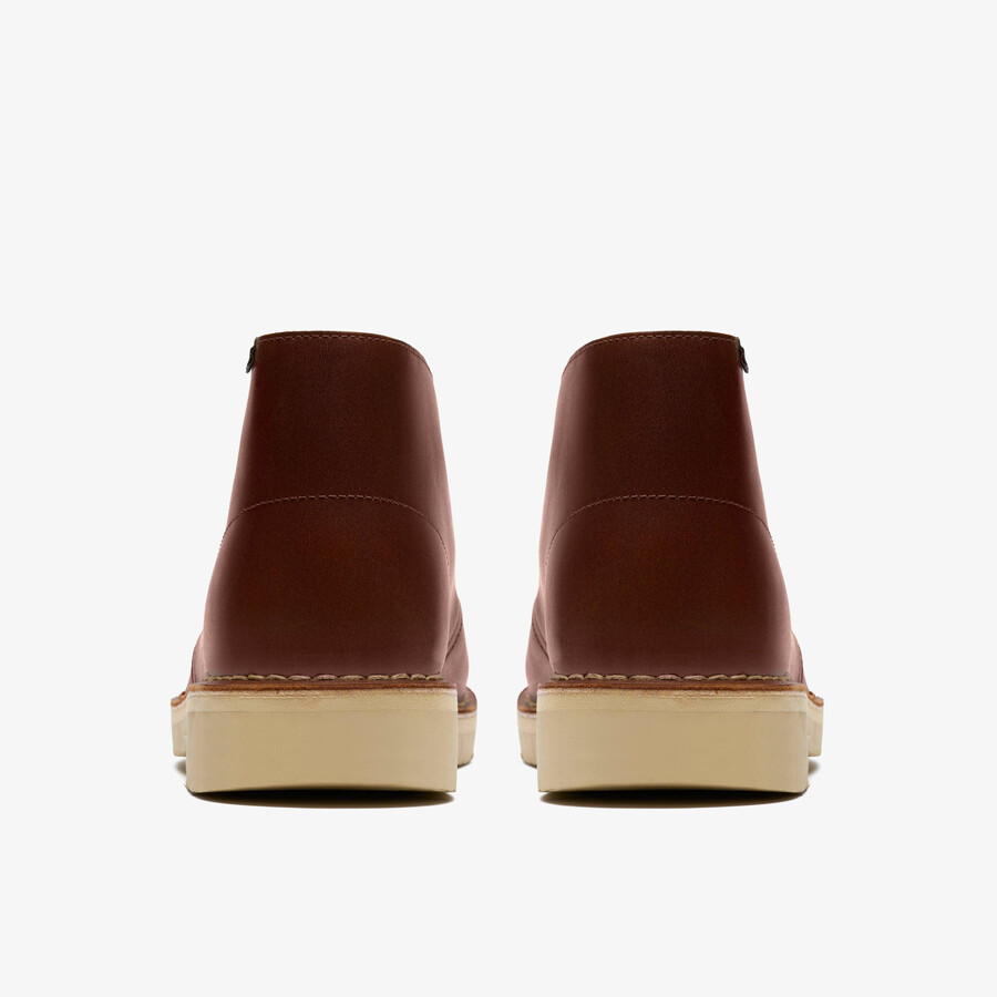 buty pustynne gore-tex - brązowa skóra