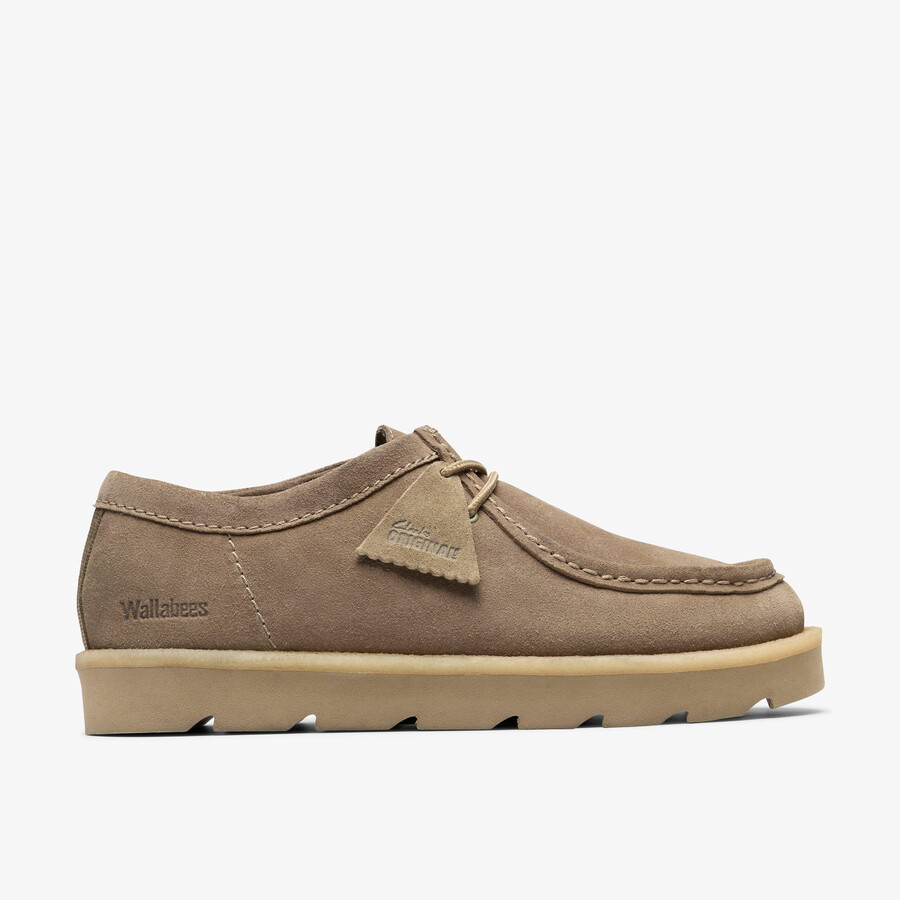 meare walla - smoke grey suede