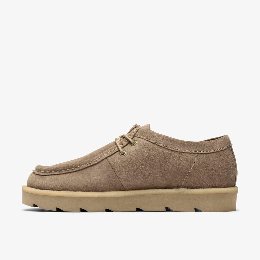 meare walla - smoke grey suede
