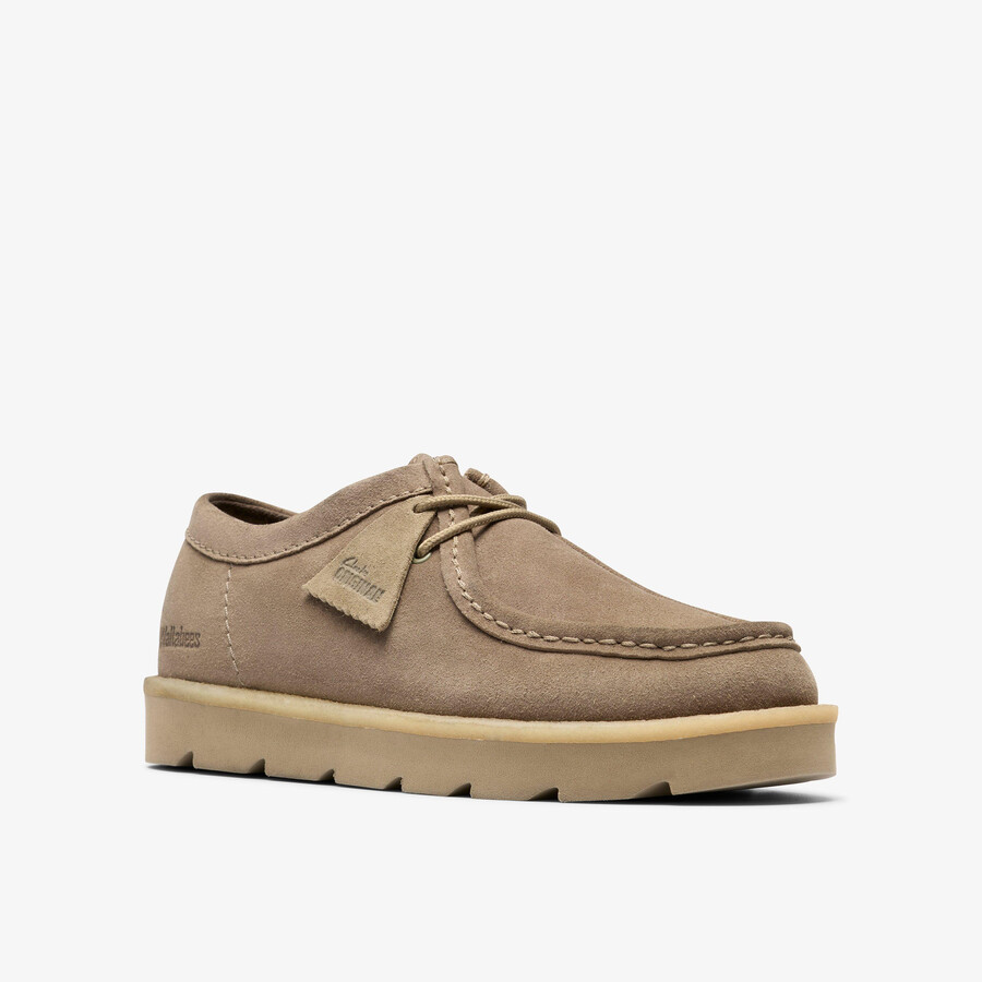 meare walla - smoke grey suede