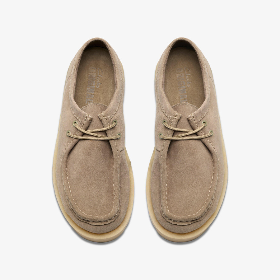 meare walla - smoke grey suede