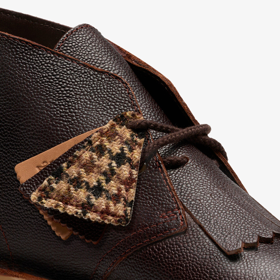 buty pustynne – brązowe szkockie ziarno