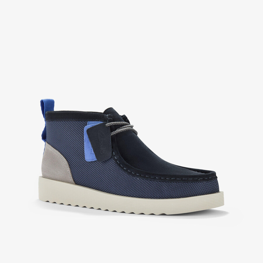 buty wallabee ftr2 – kombinacja granatowa