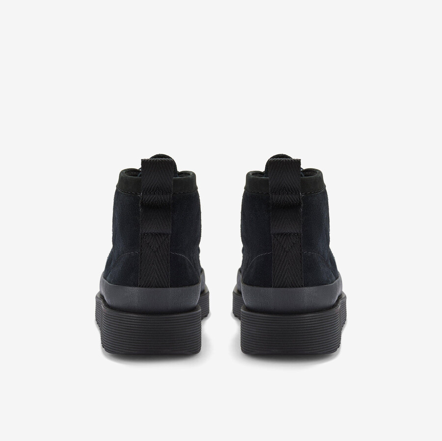 wallabee ftr2 hi - czarny zamsz