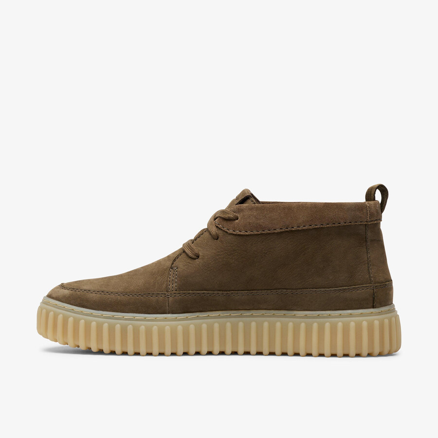 torhill lace hi - nubuk khaki