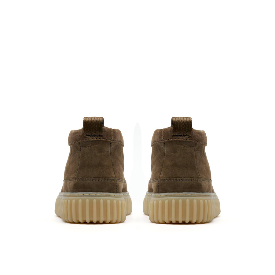 torhill lace hi - nubuk khaki