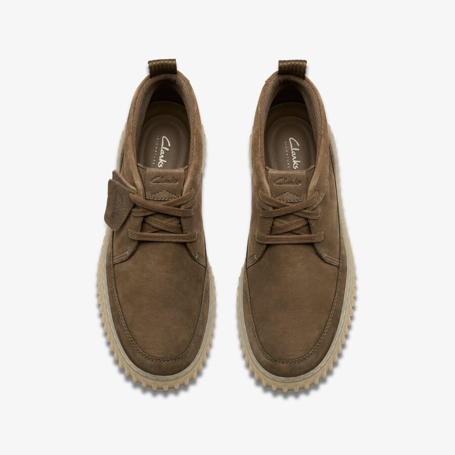 torhill lace hi - nubuk khaki