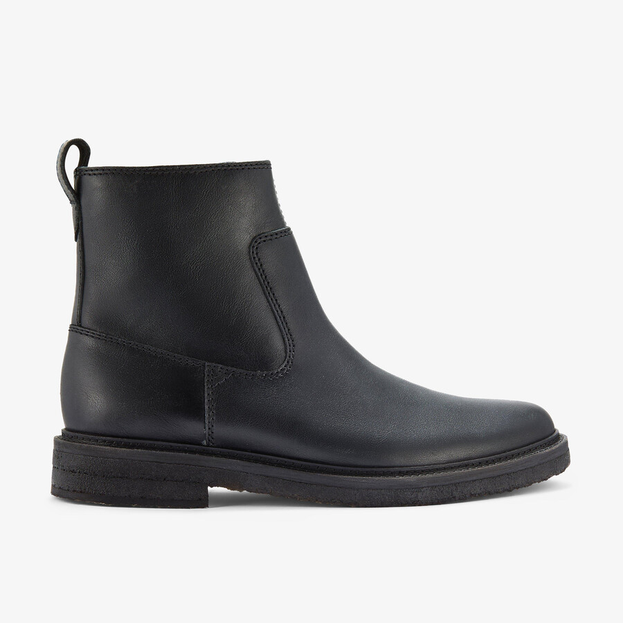 buty clarkdale – czarna skóra