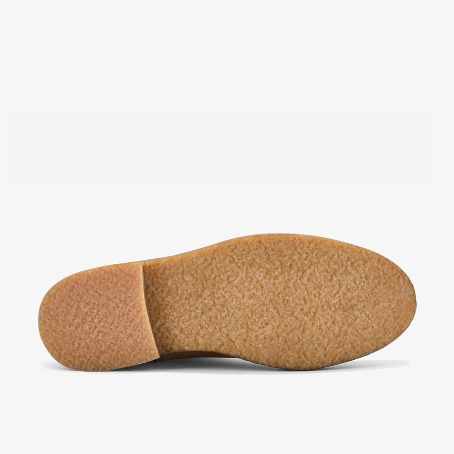 buty clarkdale – zamsz w kolorze ciemnego piasku