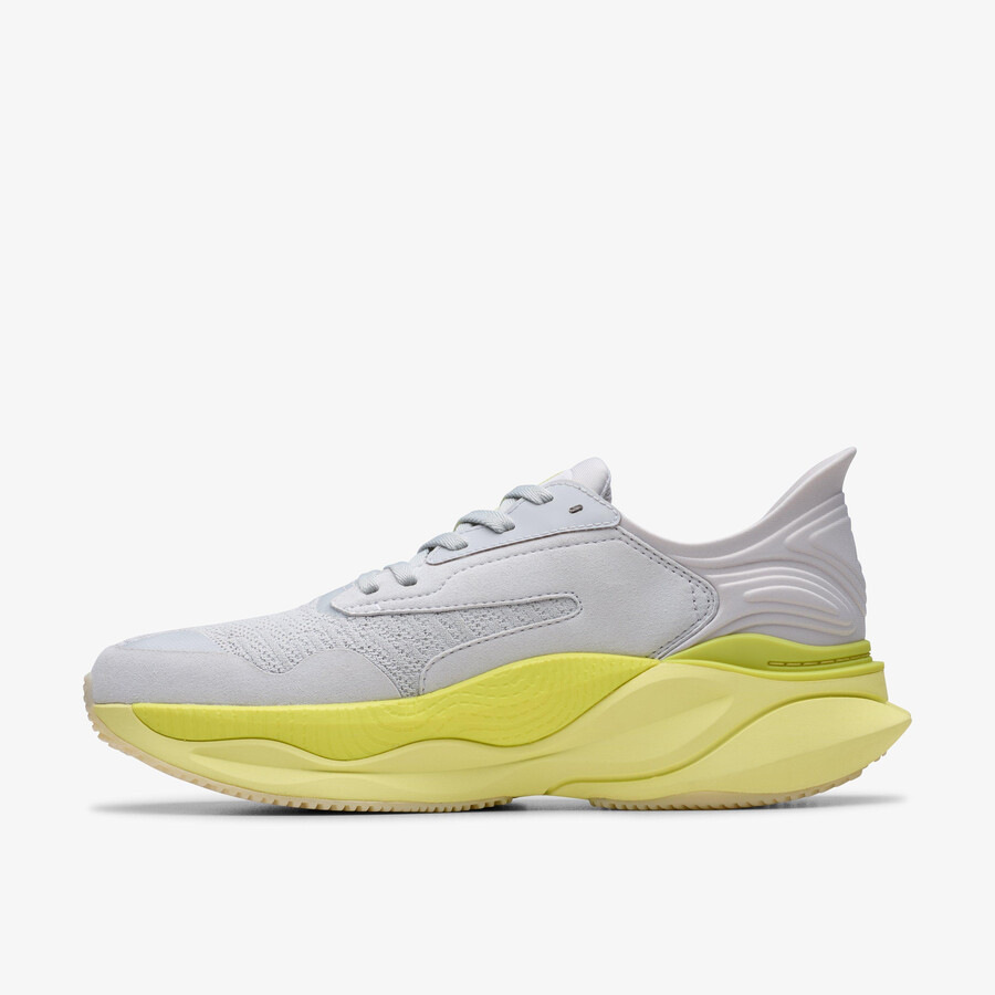 clarks pace - lime combination