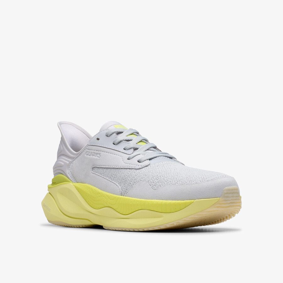 clarks pace - lime combination