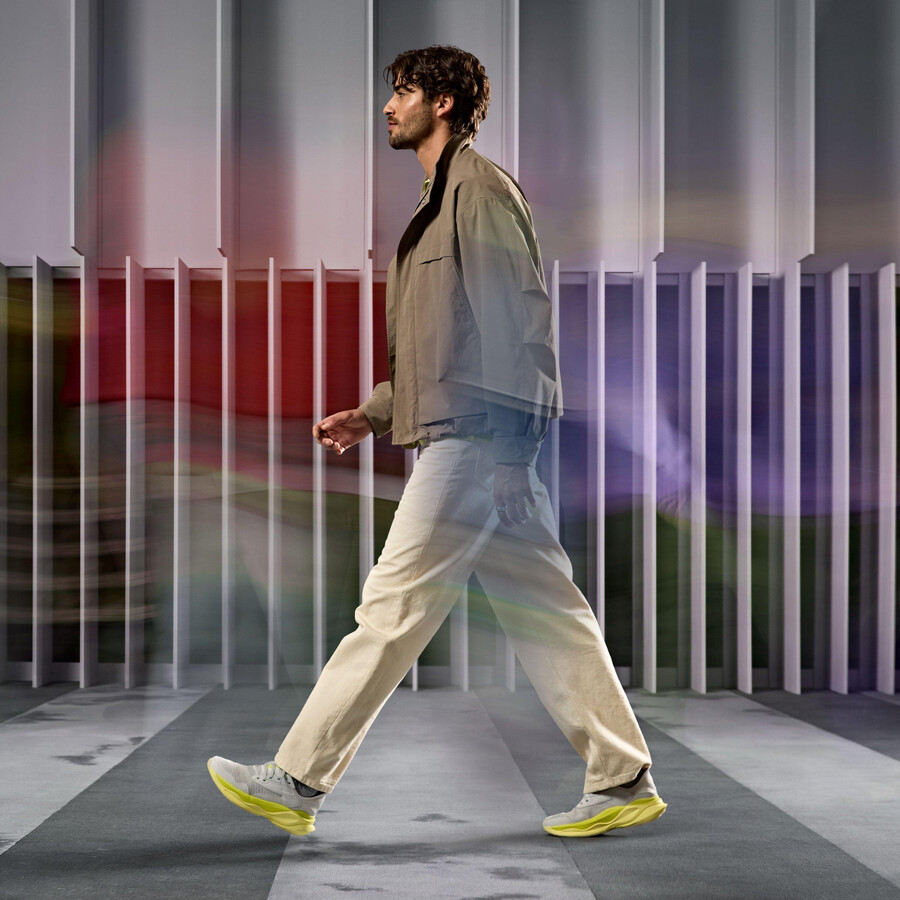 clarks pace - lime combination
