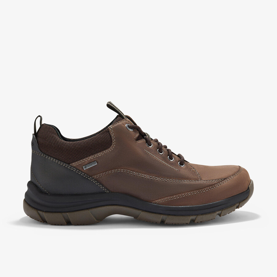 spypath lo gore-tex - ciemnobrązowa skóra