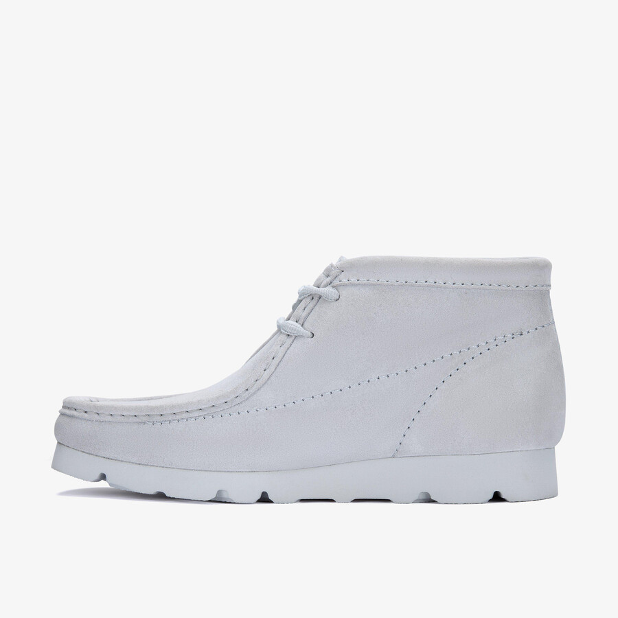 buty wallabee paf - szaro-niebieskie