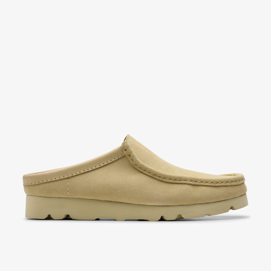 wallabee slip - zamsz klonowy