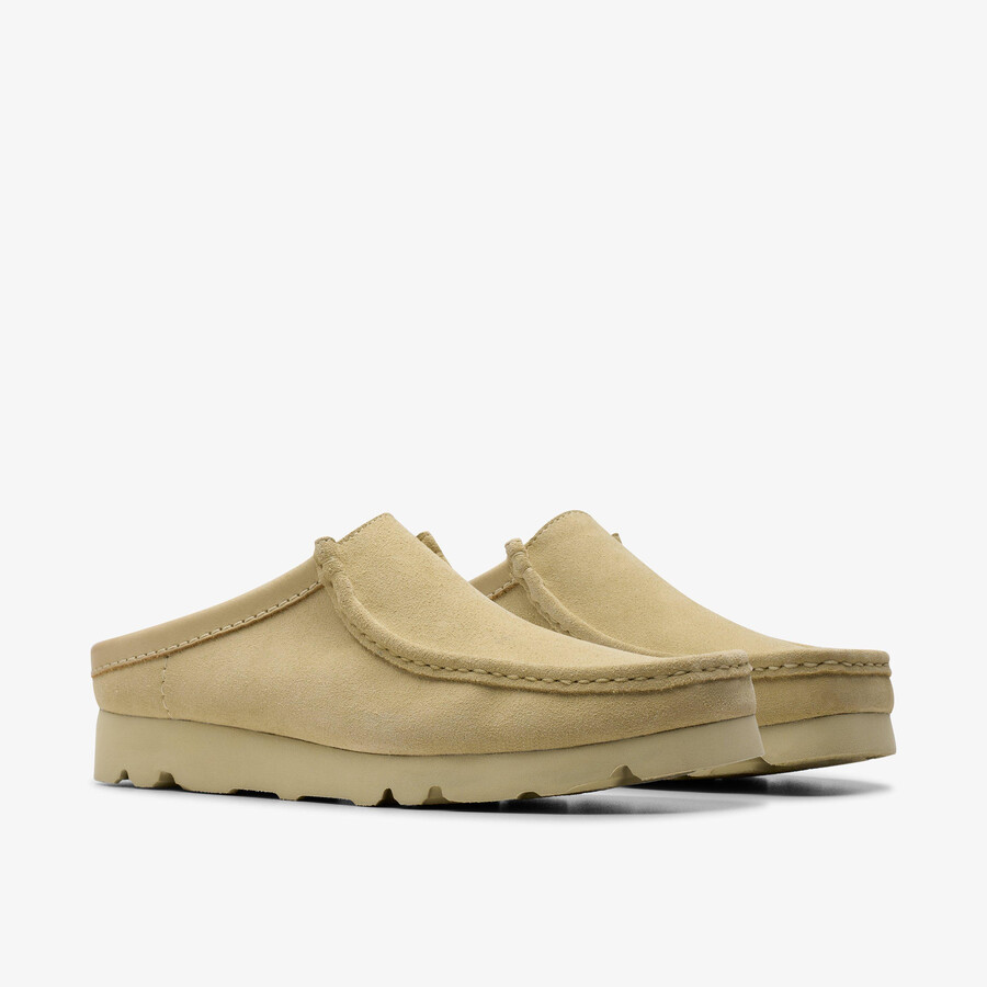 wallabee slip - zamsz klonowy