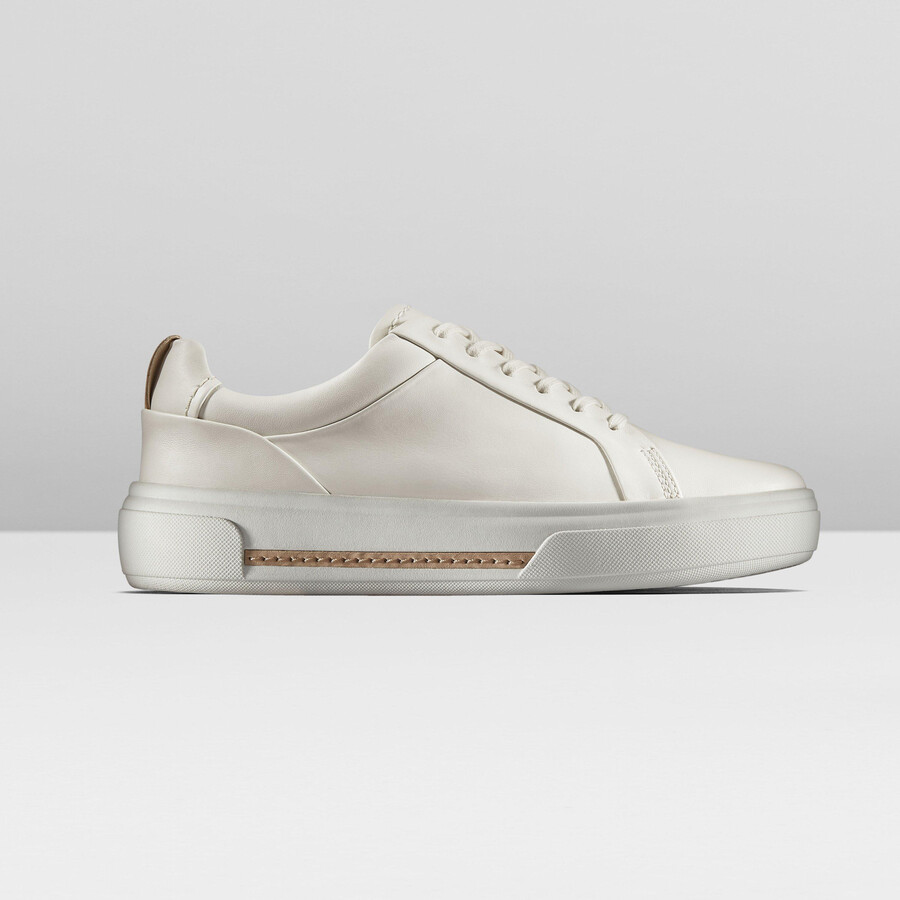 hollyhock walk - off white leather