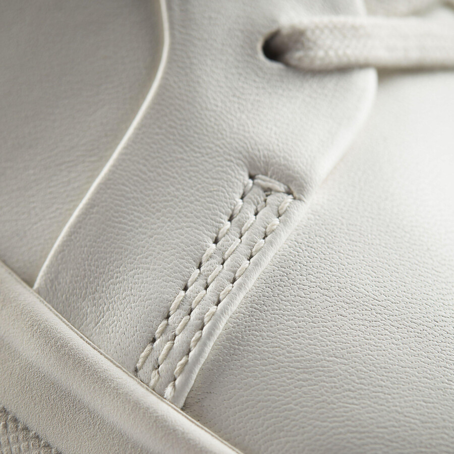 hollyhock walk - off white leather