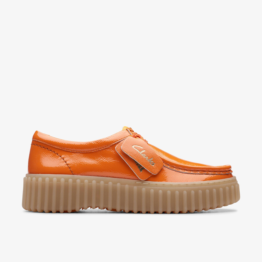 torhill bee - orange patent