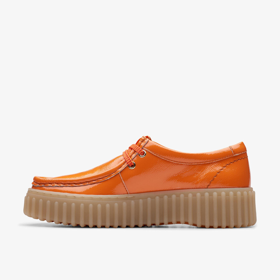 torhill bee - orange patent