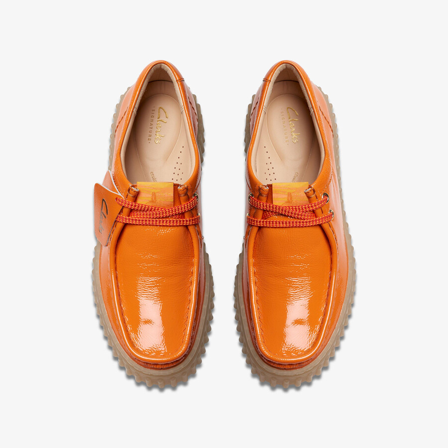 torhill bee - orange patent