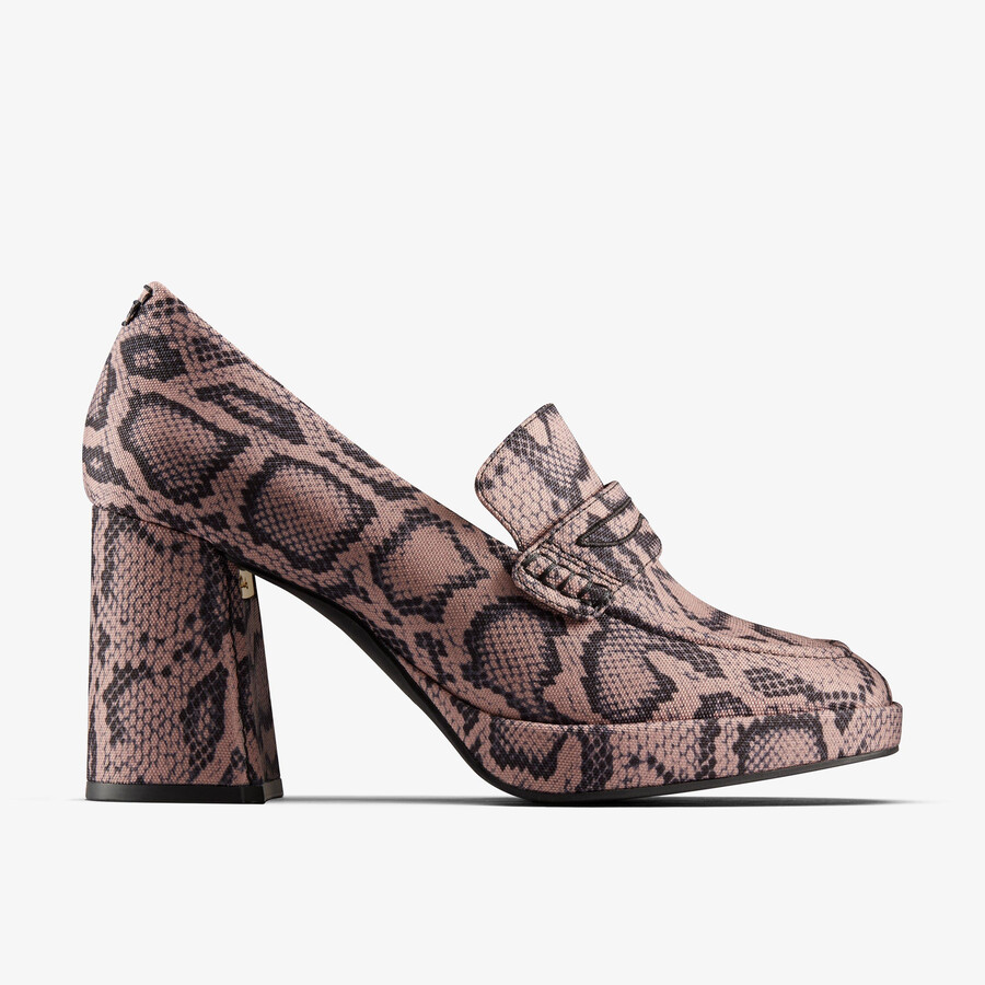 mokasyny martine rose 2 - rose textile