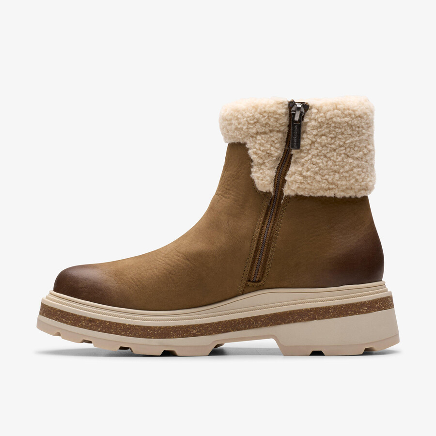 hencroft madi waterproof - dark sand warmlined