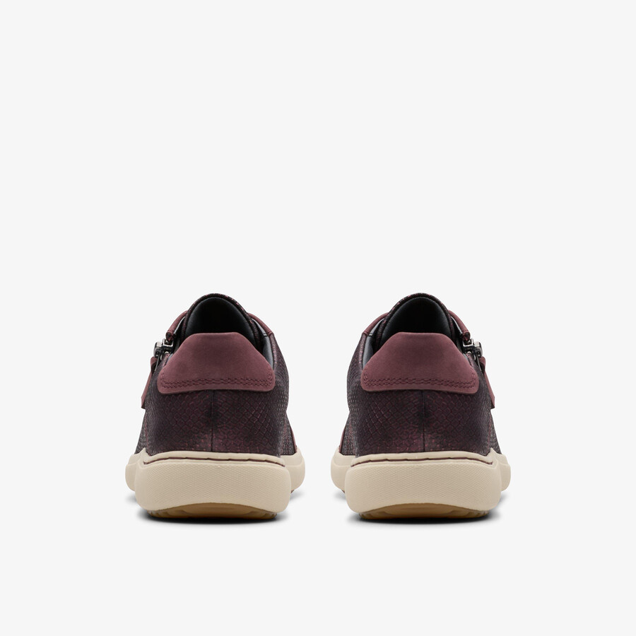 nalle lace - wine interest leather