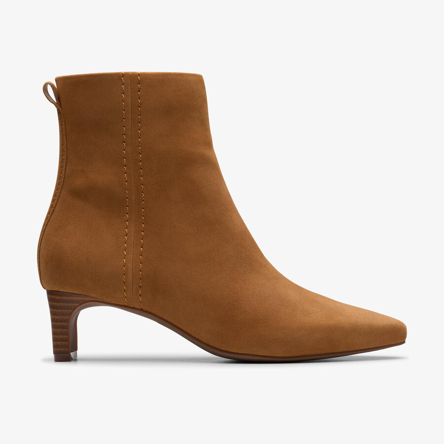 edina up - tan suede