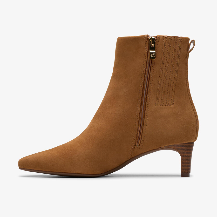 edina up - tan suede