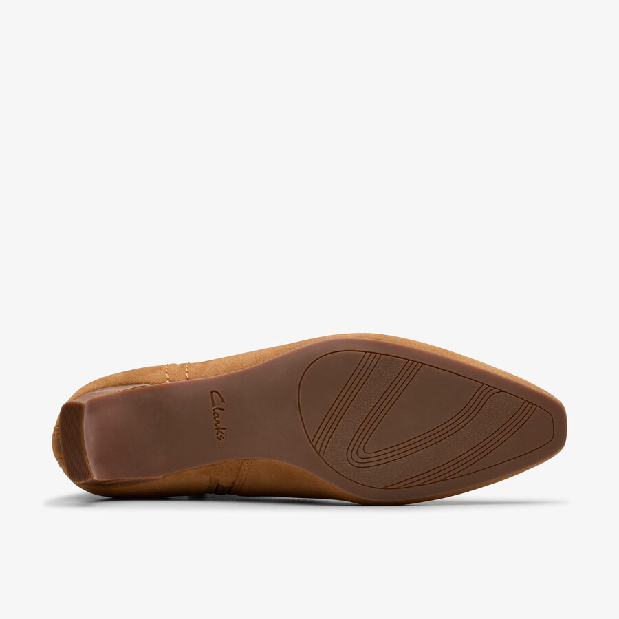 edina up - tan suede
